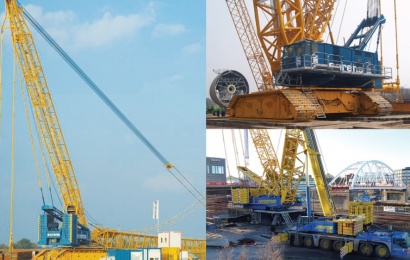 Кран Demag СС6800 из Германии в Баку (528 тонн)