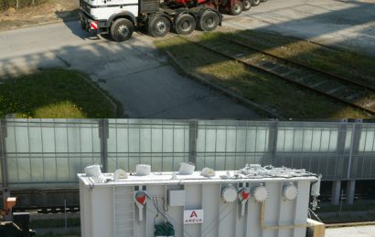 Трансформатор AREVA из Германии в Саяногорск для Саяно-Шушенской ГЭС, Россия