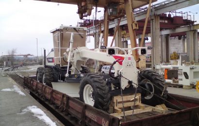 Грейдер TEREX из Германии в Азербайджан