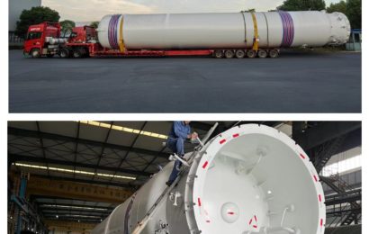 Криогенные резервуары из Китая в г. Магнитогорск, Россия